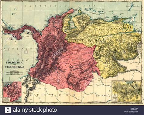 Venezuela Map Hi Res Stock Photography And Images Alamy