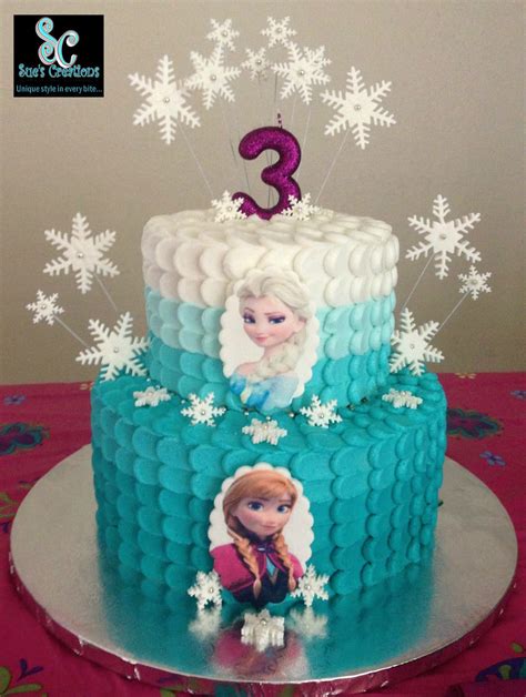 Disney Frozen Birthday Cake Recipes Tarta De Cumpleaños Frozen