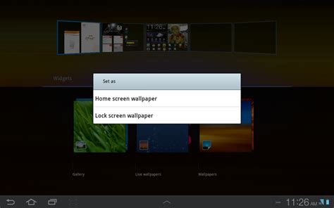 Wallpapers are an excellent way to personalize your computer and making your own isn't as difficult as you might expect. How to Change Wallpapers on Galaxy Tab Tablet - Android ...