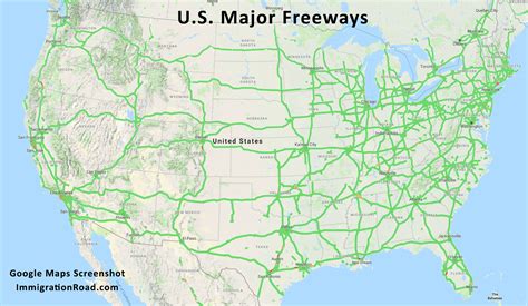 Life In The Us Freeway And Highway Names And Numbers