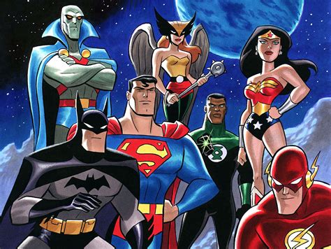 Justice League Hd Superman Wally West Wonder Woman Green Lantern