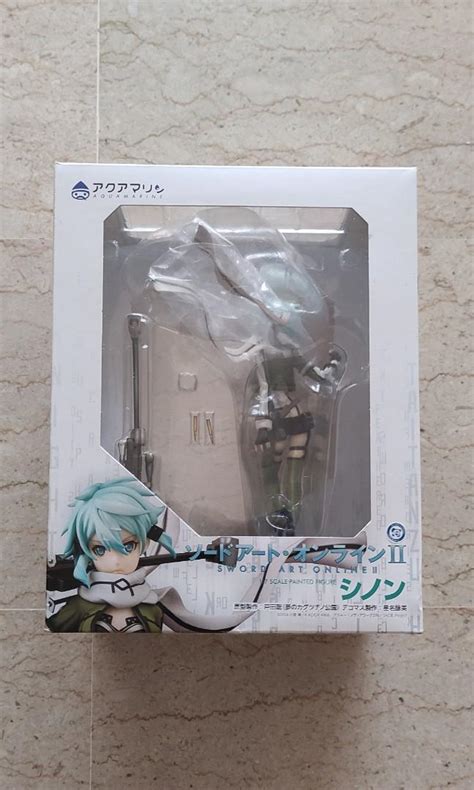 Aquamarine Sinon Sword Art Online Hobbies And Toys Toys And Games On