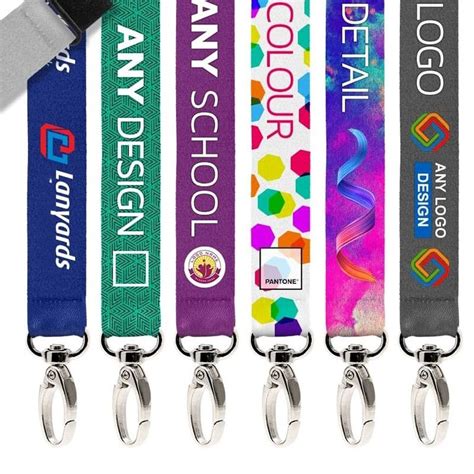 Heat Transfer Full Colour Lanyard Printing Id Lanyard For Business