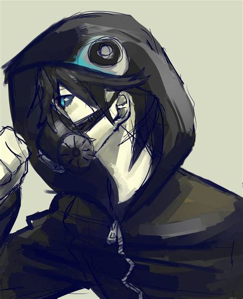 Gas Mask Anime Boy Anime Dark Anime