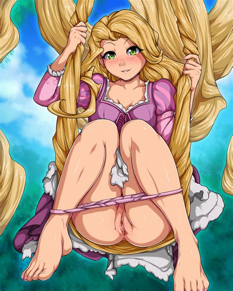 rule 34 animeflux barefoot blonde hair blush disney dress feet female female only green eyes