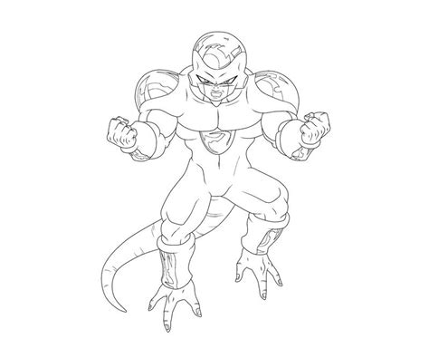 With the new dragonball evolution movie being out in the theaters, i figu. Frieza 3 Coloring | Crafty Teenager