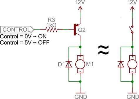 Npn Transistor Switch Circuit Diagram