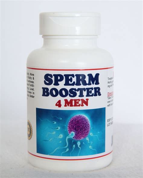 sperm booster increase sperm count powerful ejaculations to treat and preven