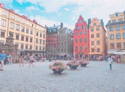 Gamla Stan Stockholm Sweden Europe Aesthetic Vacation Trips