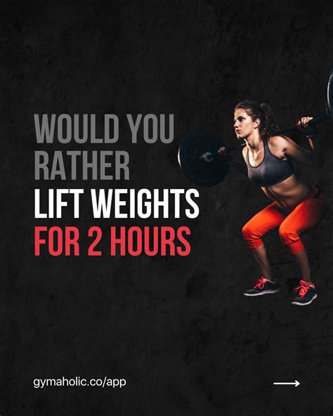 Would You Rather Lift Weights For Two Hours Or Do Cardio For One Hour The