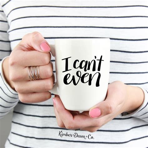 Download Hand Lettered I Can't Even Free SVG Cut File