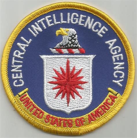 Central Intelligence Agency Cia Usa Military Patch Usmilitarypatchcom