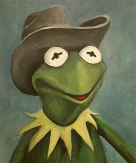 Kermit The Frog Meme Painting
