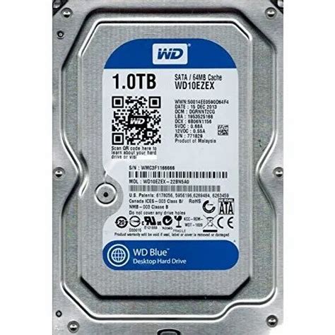 Western Digital Sata 1tb Wd Blue Pc Hard Disk Drive Rs 3300 Id