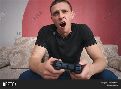 Tired Bored Gamer Image & Photo (Free Trial) | Bigstock