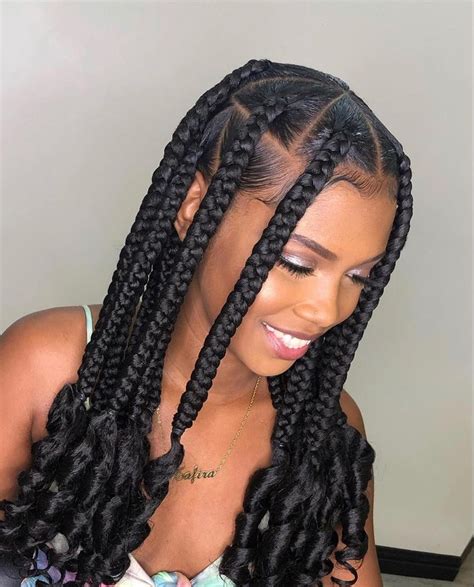New And Beautiful Box Braids Hairstyles 2022 Fashion Nigeria