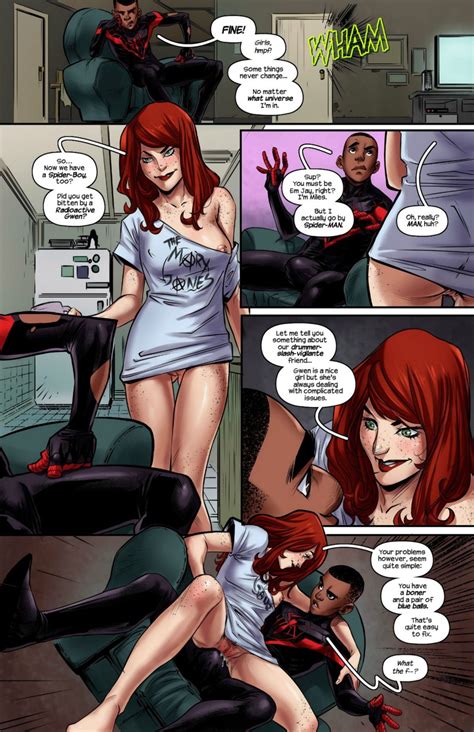 Spider Gwen Weaving Fluids Part 2 Spider Man Porn Cartoon Comics