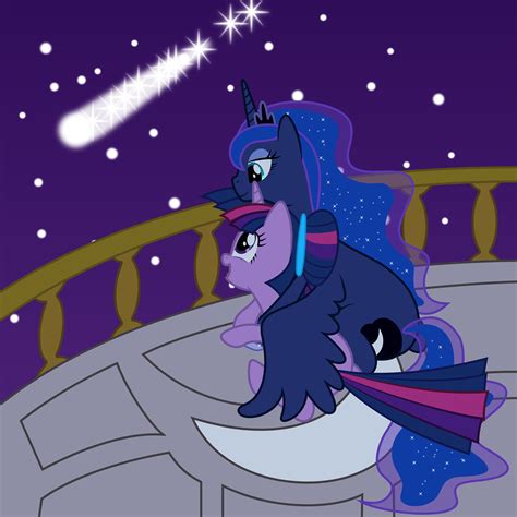 Princess Luna And Twilight Sparkle Cuddling 1 By 90sigma On Deviantart