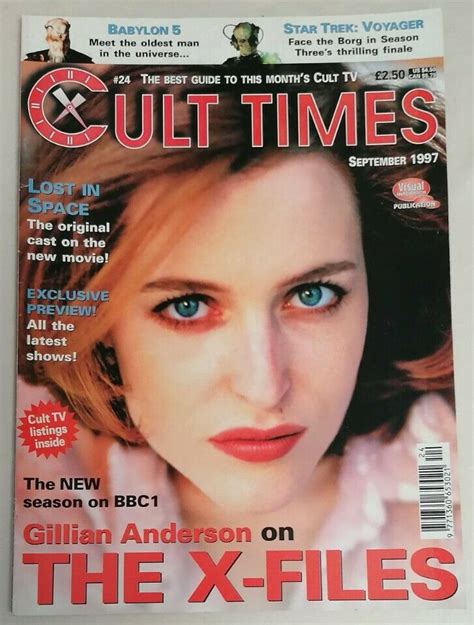 Cult Times 24 European Magazine The X Files Gillian Anderson