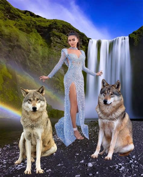 rubens digital art girl wolf quick wolves islands girls women timber wolf