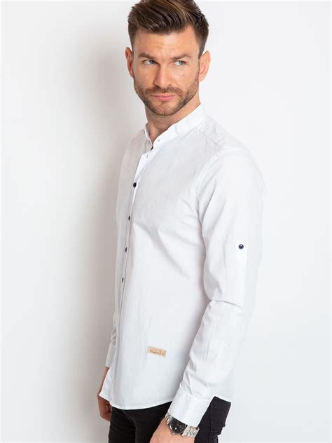 Biała koszula męska Territory Mężczyźni koszula męska sklep eButik pl