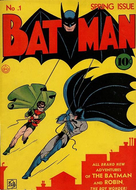 Batman Vintage Superhero Comic Poster — Museum Outlets