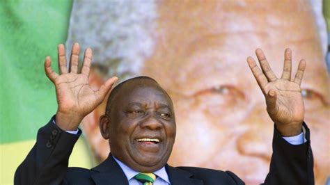 President of the republic of south africa. Cyril Ramaphosa sworn in as South Africa's president