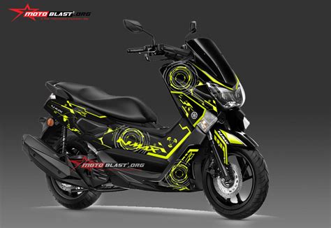 Dimana motor modif ini bukan hanya kecepatan yang kencang serta juga eksterior. Modifikasi Yamaha NMAX Black Super Hitech Fluo