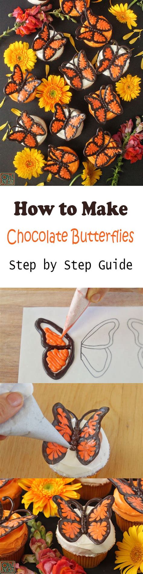 How To Make Chocolate Butterflies Step By Step Guide Oh Nuts Blog
