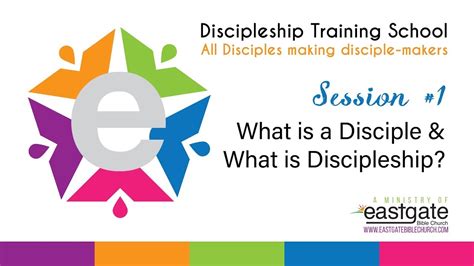 Discipleship Training 1 What Is A Disciple And What Is Discipleship