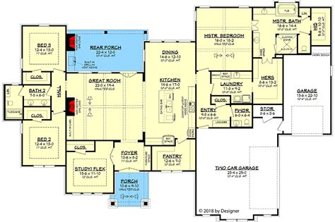 This expression applies to houses and many other things. One-Story House Plan with Massive Walk-in Pantry - 51794HZ ...