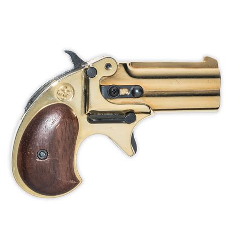 Blank Firing Gun Derringer Antiqued Finish