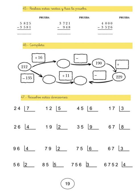 Fichas Primaria De Matemáticas Y Lengua Niños 8 9 Años Matematicas