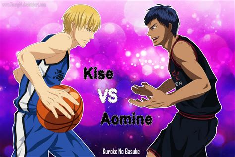 Aomine VS Kise Kuroko No Basuke AT By Timagirl On DeviantArt