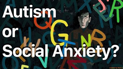 Difference Between Autism And Social Anxiety Explained Youtube
