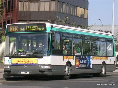 Les Tramwaysmétrorerbus De La Ratp Bus 379