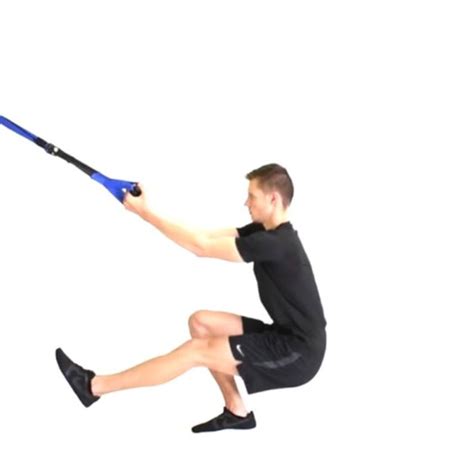 Trx Single Leg Squat Right Leg By Chris Donald Exercise How To