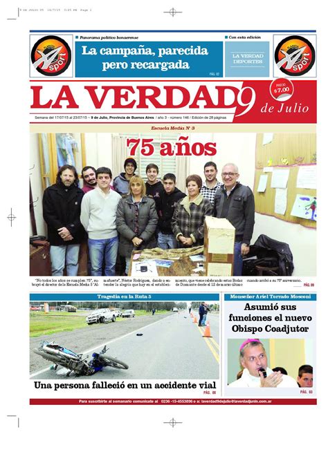 La Verdad De De Julio By Diario La Verdad Issuu