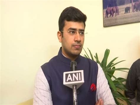 Congress Trying To Favour India Partner Bjp Mp Tejaswi Surya On Cauvery Water Row