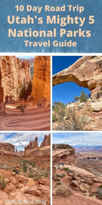 10 Day Utah Road Trip Itinerary Mighty 5 Grand Circle Out Of Office