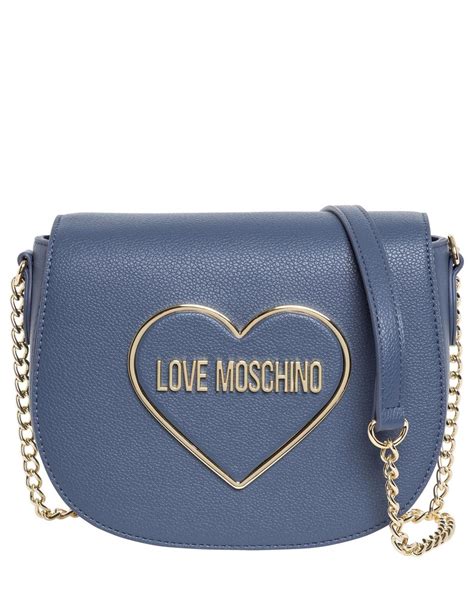 Love Moschino Crossbody Bag In Blue Lyst