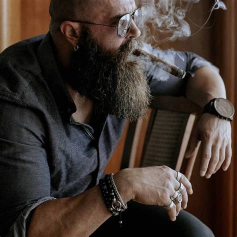 Pin By Justin Leather On Cigar Smokers Beard Images Beard Styles Awesome Beards