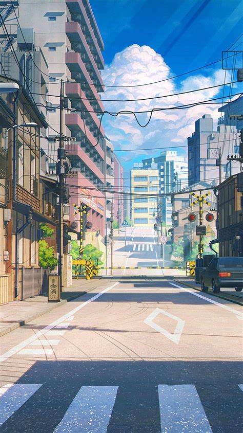 Tokyo Background Anime After School Sakura Tokyo Otaku Mode B Anime