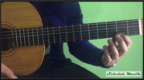 Tutorial Chord Gantung Kunci Balok Mayor Di Gitar Youtube