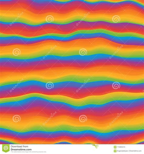 Hippie Psychedelic Vivid Rainbow Background Iridescent Gradient