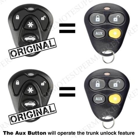 2 Remote For Avital Aftermarket Keyless Entry Car Key Fob Control