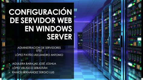 P Gina Web Montada En Un Servidor De Iis En Windows Server R Hot Sex Picture
