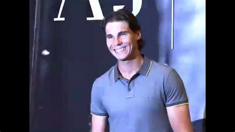 Armani Jeans Rafael Nadal Campaign Unveiling In Nyc Youtube
