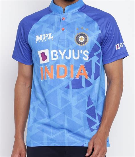 new india t20 world cup jersey 2022 byju s india cricket t20 wc shirt 2022 mpl sports the