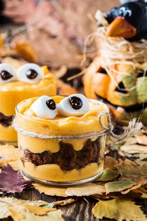 1 55+ easy dinner recipes for busy weeknights everybody understands the stuggle of getting dinner on the table after a long day. Halloween Party Favorite: Monster Brownie Pudding Cup ...